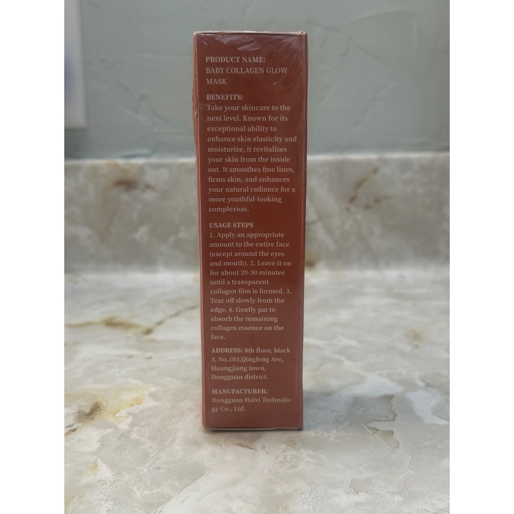 Baby Collagen Glow Mask YILEST T3 Radiant Wrinkle Reduction 70ml - Picture 2 of 4